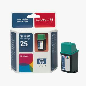 HP Ink Cartridge Color for HP DeskJet 320, 540, 550C, 560C 51625AE