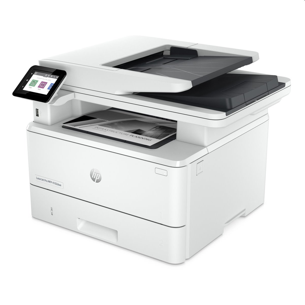 HP LaserJet Pro MFP 4102dwe/ čb/ PSC/ A4/ 40ppm/ 1200x1200dpi/ USB/ LAN/ wifi/ duplex/ HP Smart/ AirPrint™/ H 2Z622E#B19