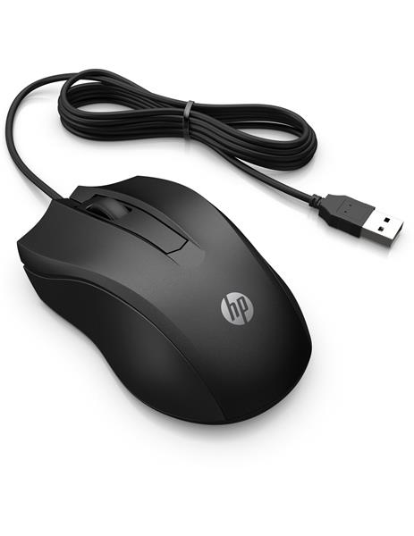 HP myš 100 USB černá 6VY96AA#ABB