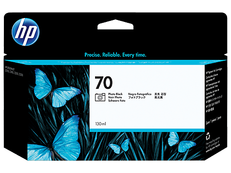 HP No 70 Ink Cart/130 ml Photo Black wvi C9449A