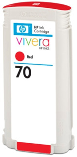 HP No 70 Ink Cart/130 ml red C9456A