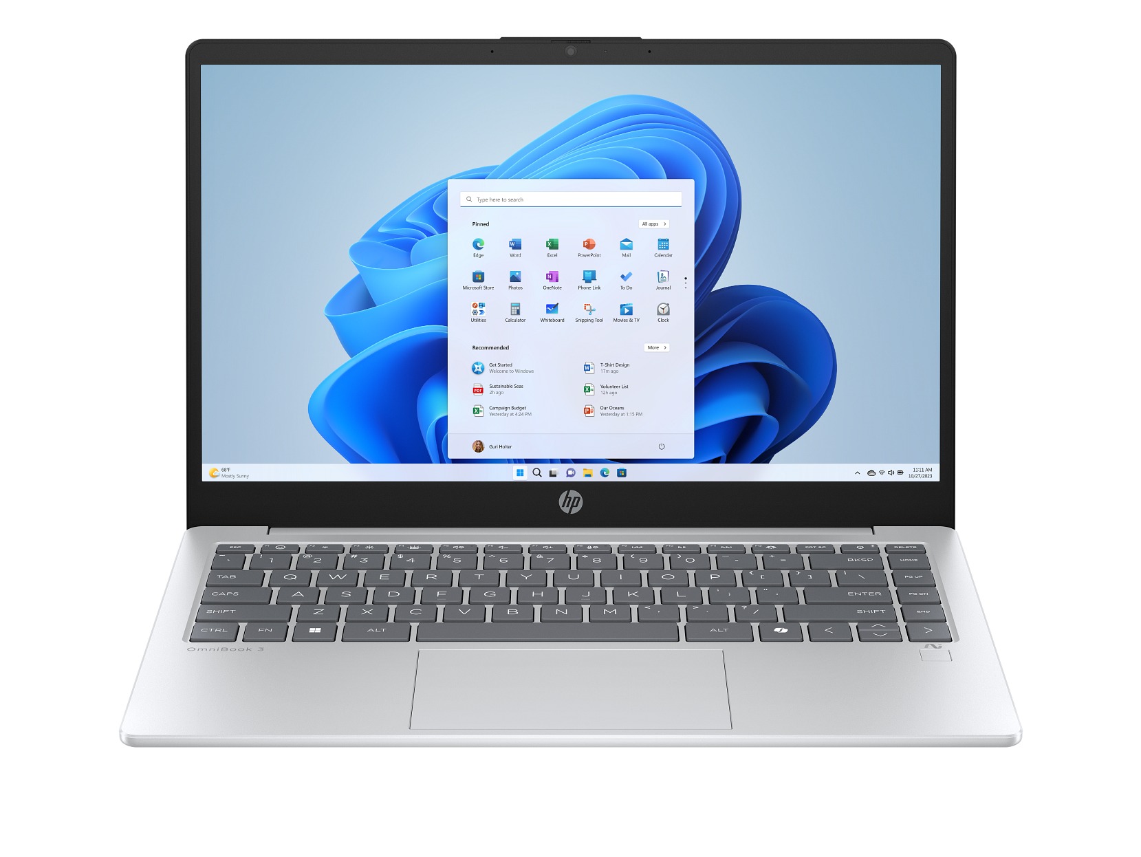 HP Omnibook 3/14-ha0900nc/AI5-330/14"/FHD/16GB/512GB/AMD int/W11H/Silver/2R CC0B0EA#BCM