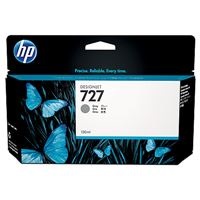HP originál ink B3P24A, No.727, gray, 130ml, HP DesignJet T1500, T2500, T920