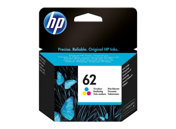 HP originál ink C2P06AE, HP 62, color, 165str., HP ENVY 5540 AIO, 5640 AIO, 7640 AIO, OJ 5740 AIO C2P06AE#301