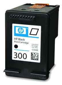 HP originál ink CC640EE, HP 300, black, blister, 200str., 4ml, HP DeskJet D2560, F4280, F4500