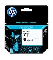 HP originál ink CZ133A, HP 711, black, 80ml, HP DesignJet T120, T520