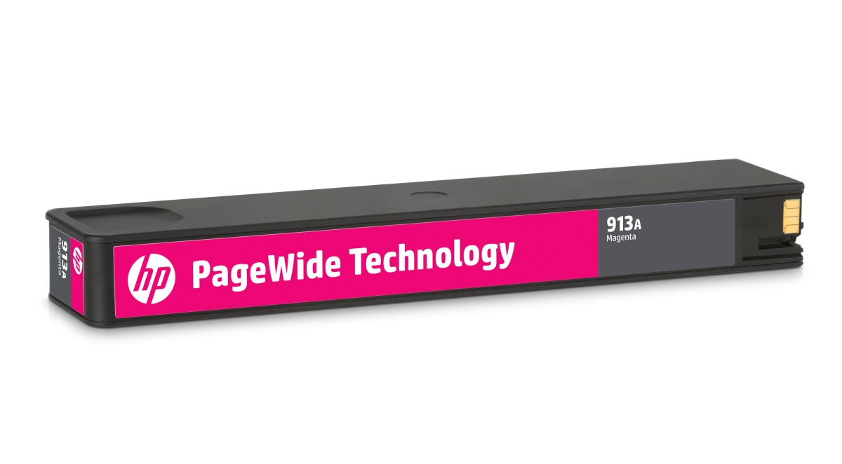 HP originál ink F6T78AE, HP 913A, magenta, 3000str., 35.5ml, HP PageWide 325, 377, Pro 452, Pro 477