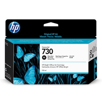 HP originál ink P2V67A, HP 730, photo black, 130ml, HP