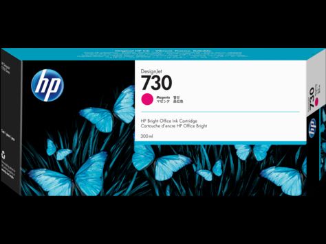 HP originál ink P2V69A, HP 730, magenta, 300ml, HP HP DesignJet T1700 44 printer series, T1700dr 44