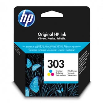 HP originál ink T6N01AE, HP 303, color, 165str., HP ENVY Photo 6230, 7130, 7134, 7830
