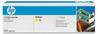 HP originál toner CB382A, yellow, 21000str., HP 824A, HP Color LaserJet CP6015n, dn, xh, CM6030, 60