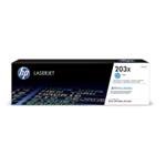 HP originál toner CF541X, cyan, 2500str., HP 203X, high capacity, HP Color LaserJet Pro M254, M280, M281,