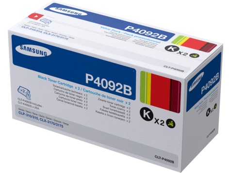 HP originál toner SU391A, CLT-P4092B, black, 1500str., P4092B, Samsung CLX-3170, CLX-3175, CLX-3176