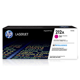 HP originál toner W2123A, magenta, 4500str., HP 212A, HP Color LaserJet Enterprise M554dn,M555dn,M5