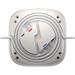 HP Poly Studio A2 White Table Microphone w/ Mounting Plate I/O cables B22X4AA