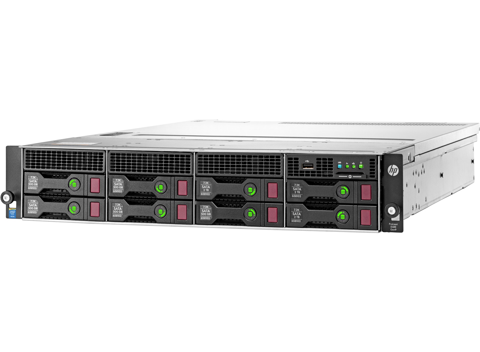 HP ProLiant DL80 G9 E5-2603v3 1P 8GB-R 8LFF 900W PS Server/GO P8Y73A