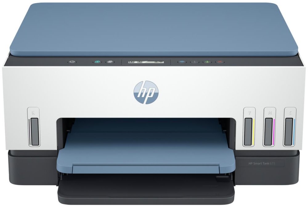 HP Smart Tank 675/ color/ A4/ PSC/ 12/7ppm/ 4800x1200dpi/ AirPrint/ HP Smart Print/ Cloud Print/ ePrint/ USB/ 28C12A#670