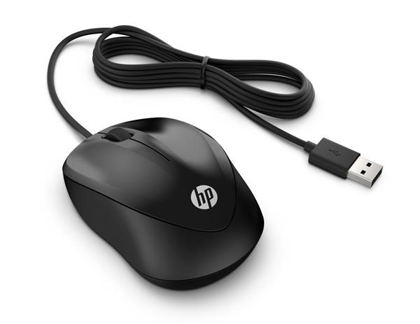 HP Wired Mouse 1000 4QM14AA#ABB