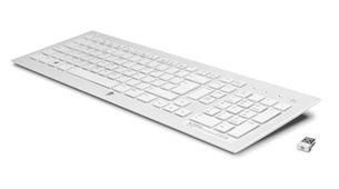 HP Wireless K5510 Keyboard - Biela H4J89AA
