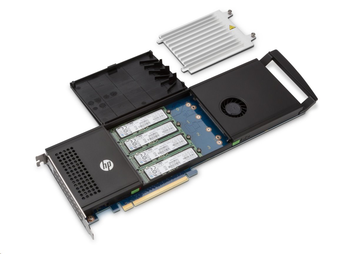 HP Z Turbo Drive Quad Pro - SSD - 2 TB (2 x 1 TB M.2) - interní - karta PCIe - PCI Express 4YZ40AA