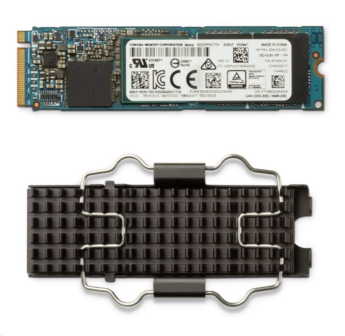 HP Z Turbo Drive - SSD - 2 TB - interní - M.2 - pro Workstation Z4 G4, Z6 G4 3KP39AA