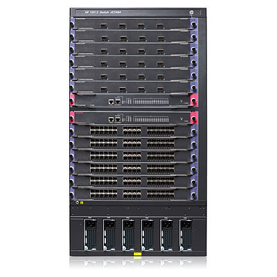 HPE 10512 Switch Chassis - Přepínač - Lze montovat do rozvaděče JC748A