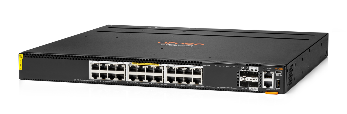 HPE ANW 6300L 24SRX CL6 2L 2Y L2 Sw S3L75A