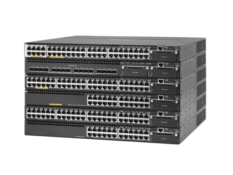 HPE Aruba 3810M 24G PoE+ 1-slot Switch - Přepínač - L3 - řízený - 24 x 10/100/1000 (PoE+) - Lze mon JL073A
