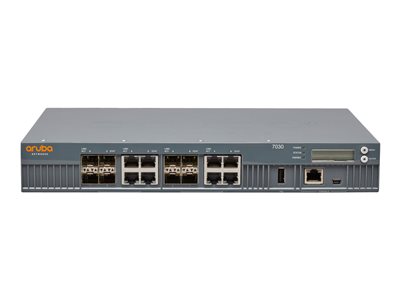 HPE Aruba 7030 (RW) FIPS/TAA-compliant Controller - Zařízení pro správu sítě - GigE - 1U k upevnění JW710A