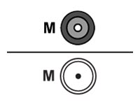 HPE Aruba - Adaptér pro anténu - RP-SMA (M) do N konektor (M) - 60 cm JW067A