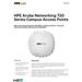 HPE Aruba Networking AP-725 (RW) Tri Radio 2x2 Wi-Fi 7 Internal Antennas Campus Access Point S4A22A
