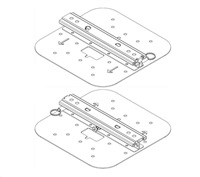 HPE Aruba Networking AP-MNT-U Campus Access Point Type U Universal Mount Bracket Kit S4K79A