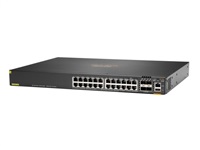 HPE Aruba Networking CX 6200F 24G Class-4 PoE 4SFP+ 370W Switch JL725B