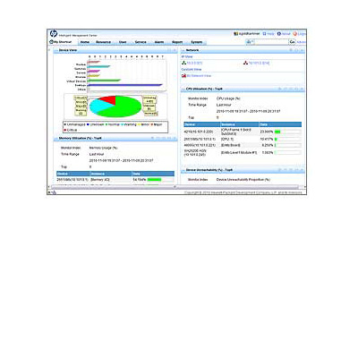 HPE Intelligent Management Center Basic Edition - Licence - 50 uzlů - elektronické - Linux, Win JG546AAE