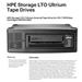 HPE Storage LTO-7 Ultrium External Tape Drive 5x LTO-7 15TB Data Cartridges P84140-B25