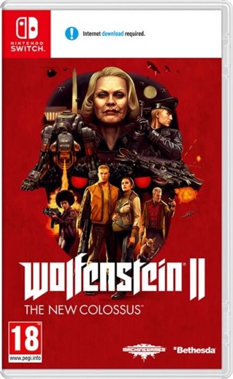 HRA SWITCH Wolfenstein II The New Colos. 0045496422264