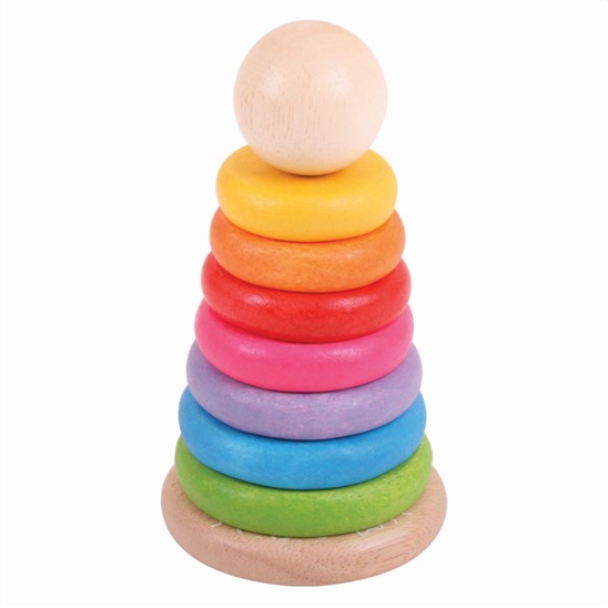 Hračka Bigjigs Toys Baby Dúhový panáčik BB098