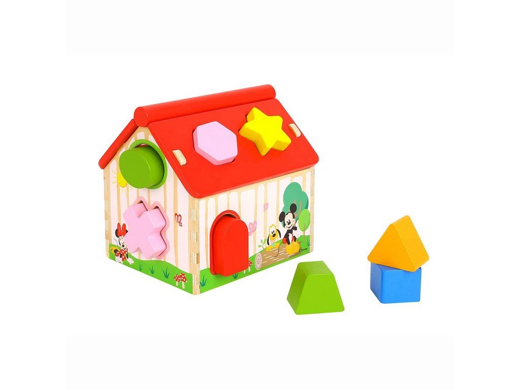Hračka Disney baby Domček vkladačka, 16 x 13,4 x 14,5 cm 12323