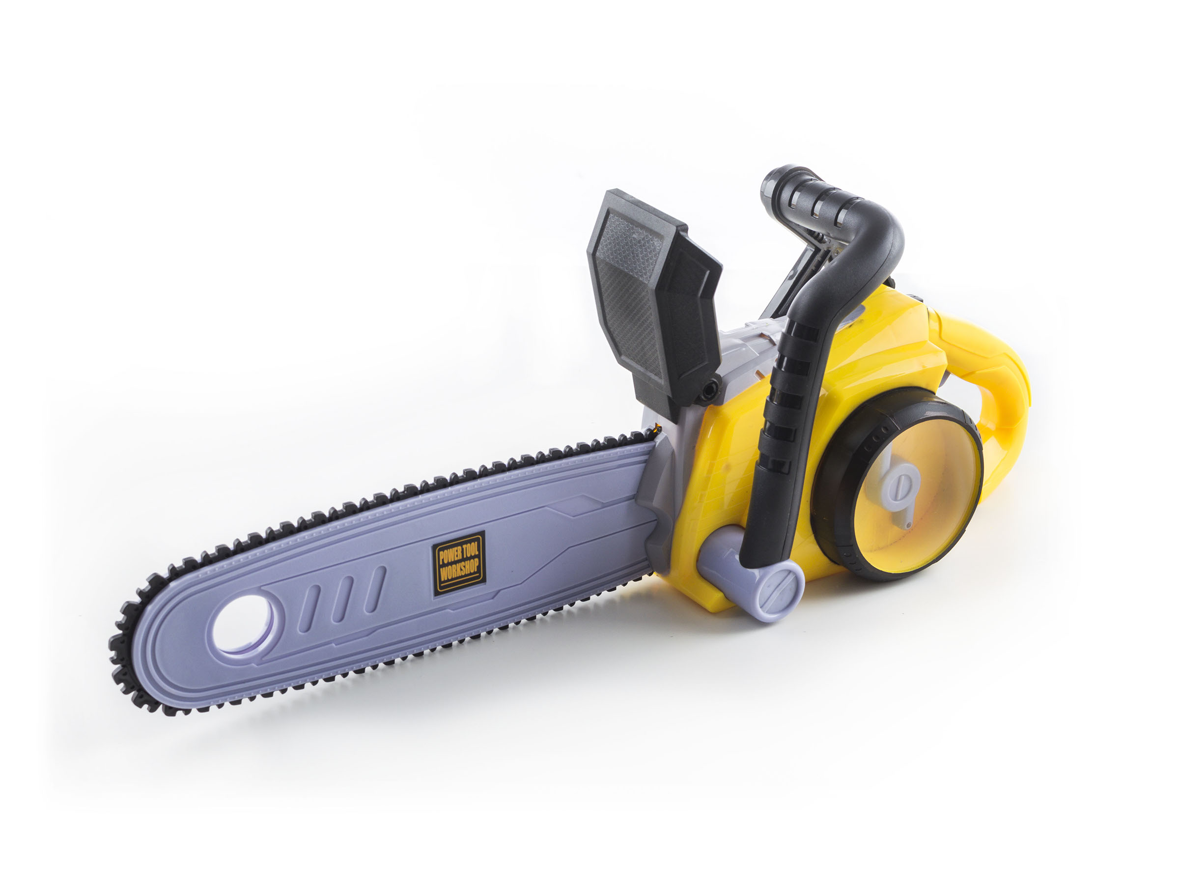 Hračka G21 Motorová píla na batérie žlto-sivá BOP941857