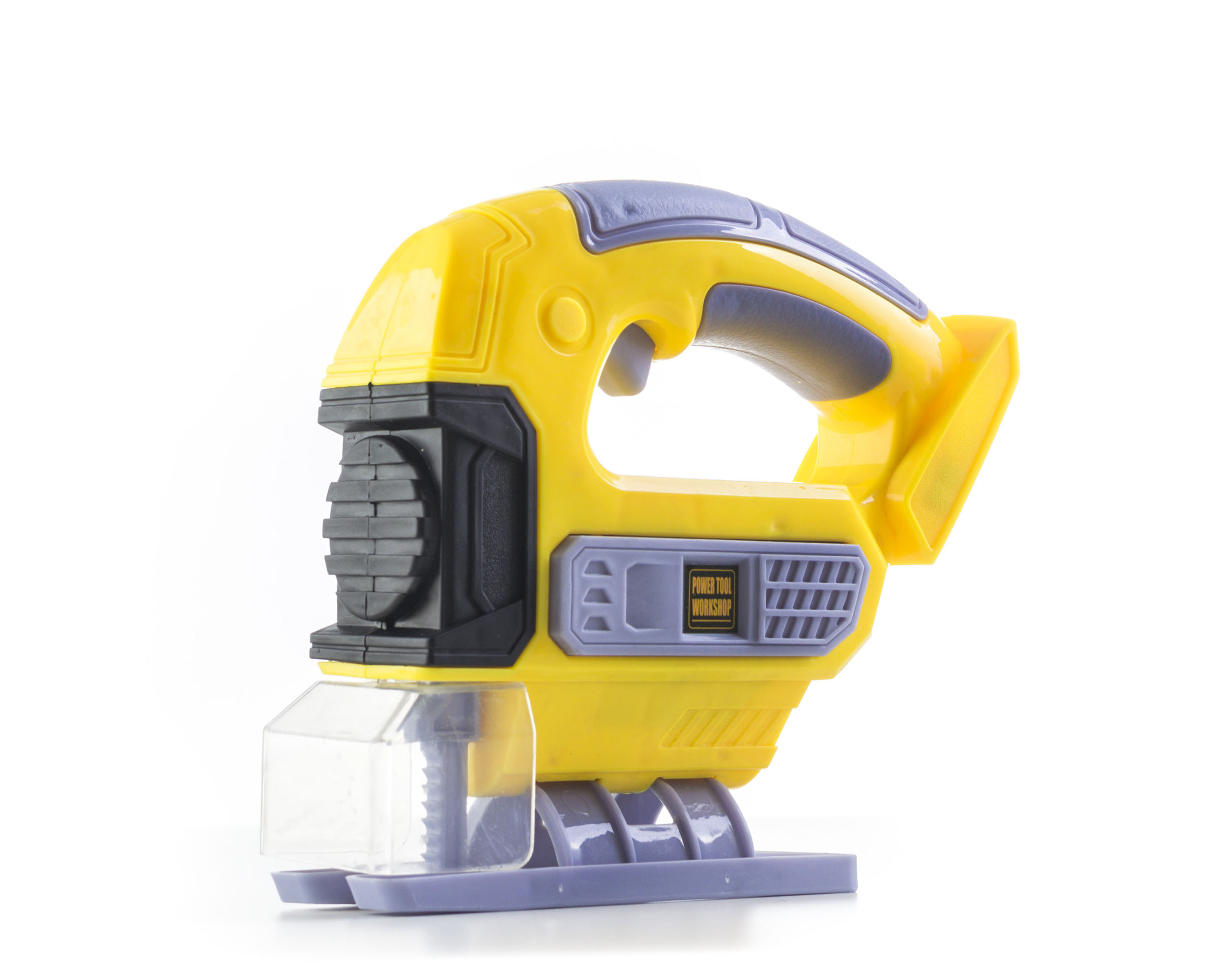 Hračka G21 Priamočiara píla na batérie žlto-sivá BOP941855