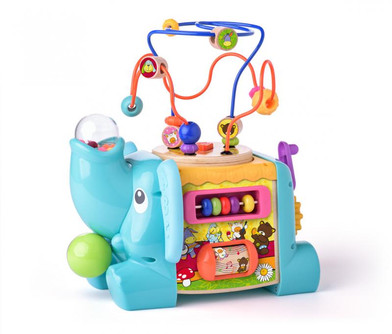 Hračka Niny Didaktický slon s labyrintem 1068700025