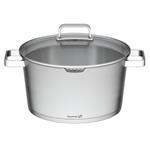 Hrniec G21 Gourmet Magic s cedníkem 28 cm s poklicí, nerez G21-002N