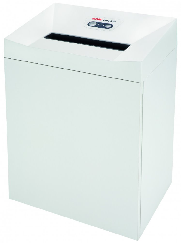 HSM Pure skartovač 530/ formát A3/ velikost řezu 4,5x30 mm/ příčný řez/ objem koše 80l/ stupeň utaje HSM-PURE-530-4.5x30