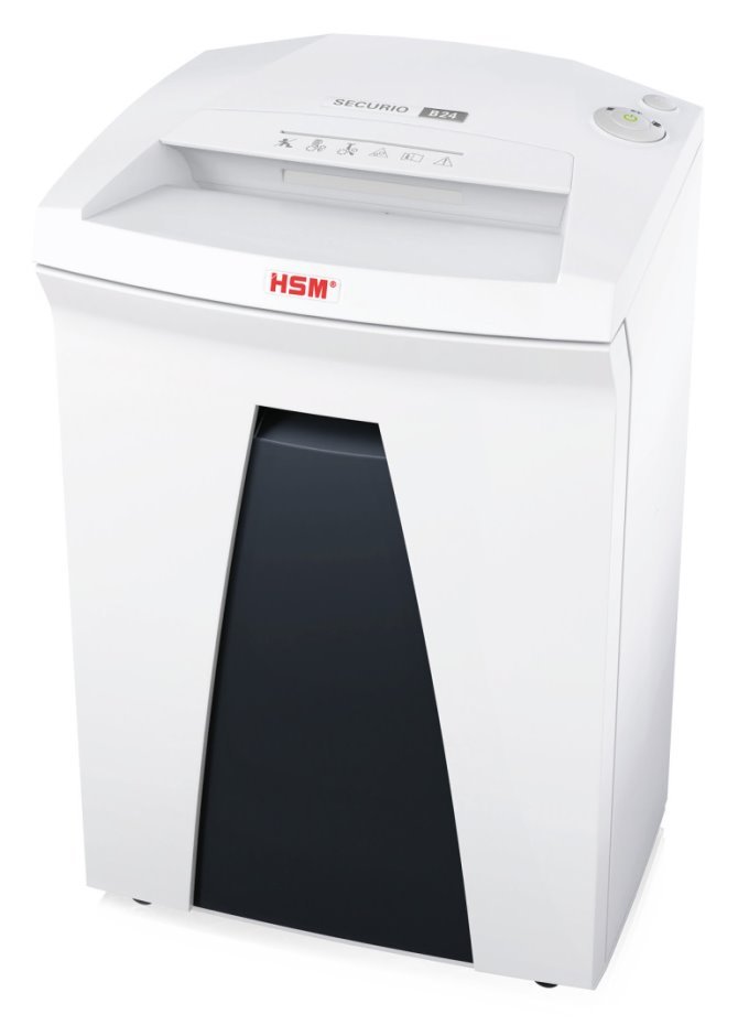 HSM skartovačka SECURIO B24/ formát A4/ velikost řezu 1x5mm/ stupeň utajení (DIN) P-7/ certifikát NBÚ přís 4026631055833