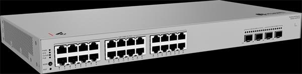 Huawei Data Communication,S220S-24LP4JX,S220S-24LP4JX,S220S-24LP4JX (24*10/100/1000BASE-T ports (195 W PoE+), 2*10GE SF
