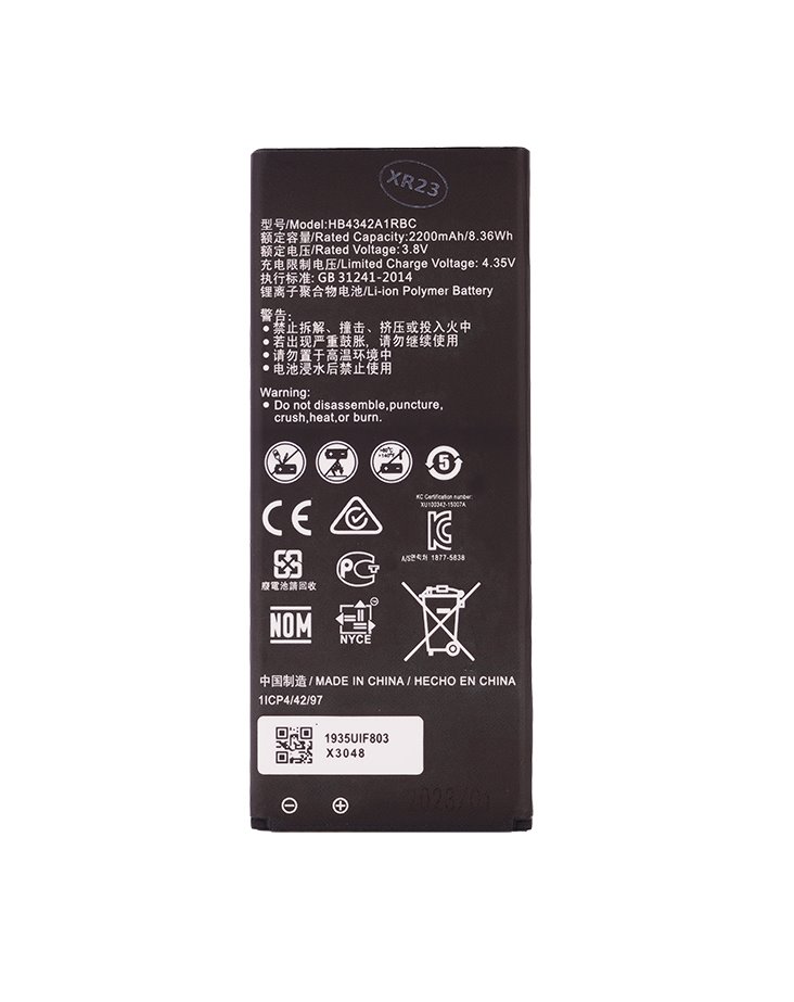 Huawei HB4342A1RBC Baterie 2200mAh Li-Ion (OEM) 8596311204579