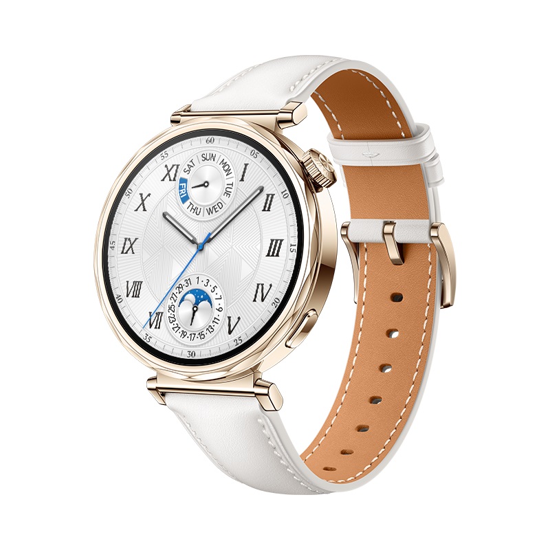 Huawei Watch GT 5/41mm/Gold/Elegant Band/White JANA-B19L