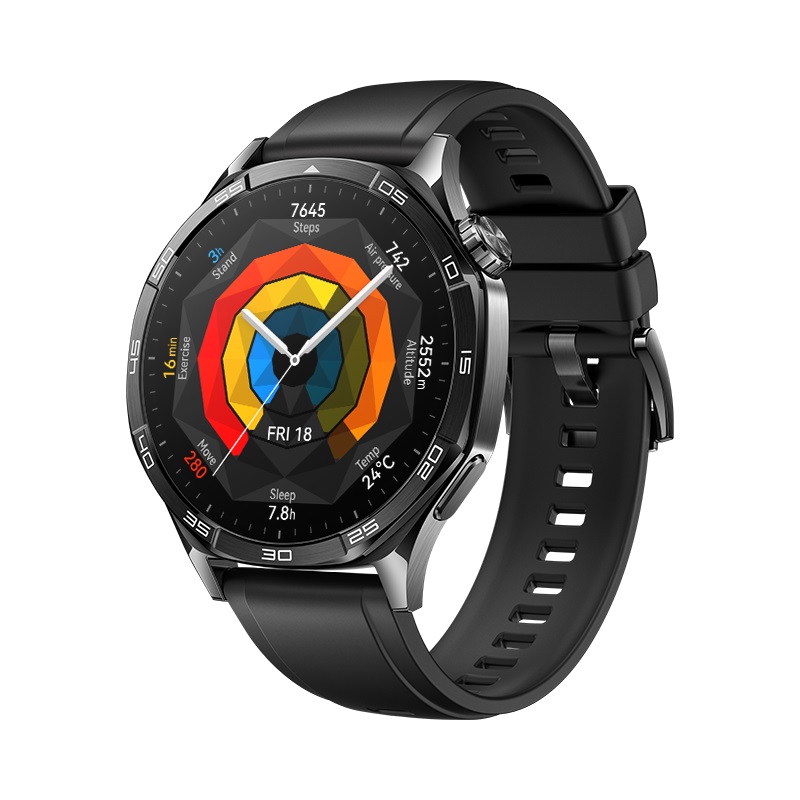 Huawei Watch GT 5/46mm/Black/Sport Band/Black VILI-B19F