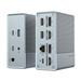 Hyper HyperDrive 12-in-1 USB-C Docking Station Gen 2 - Silver HDG212B-GL