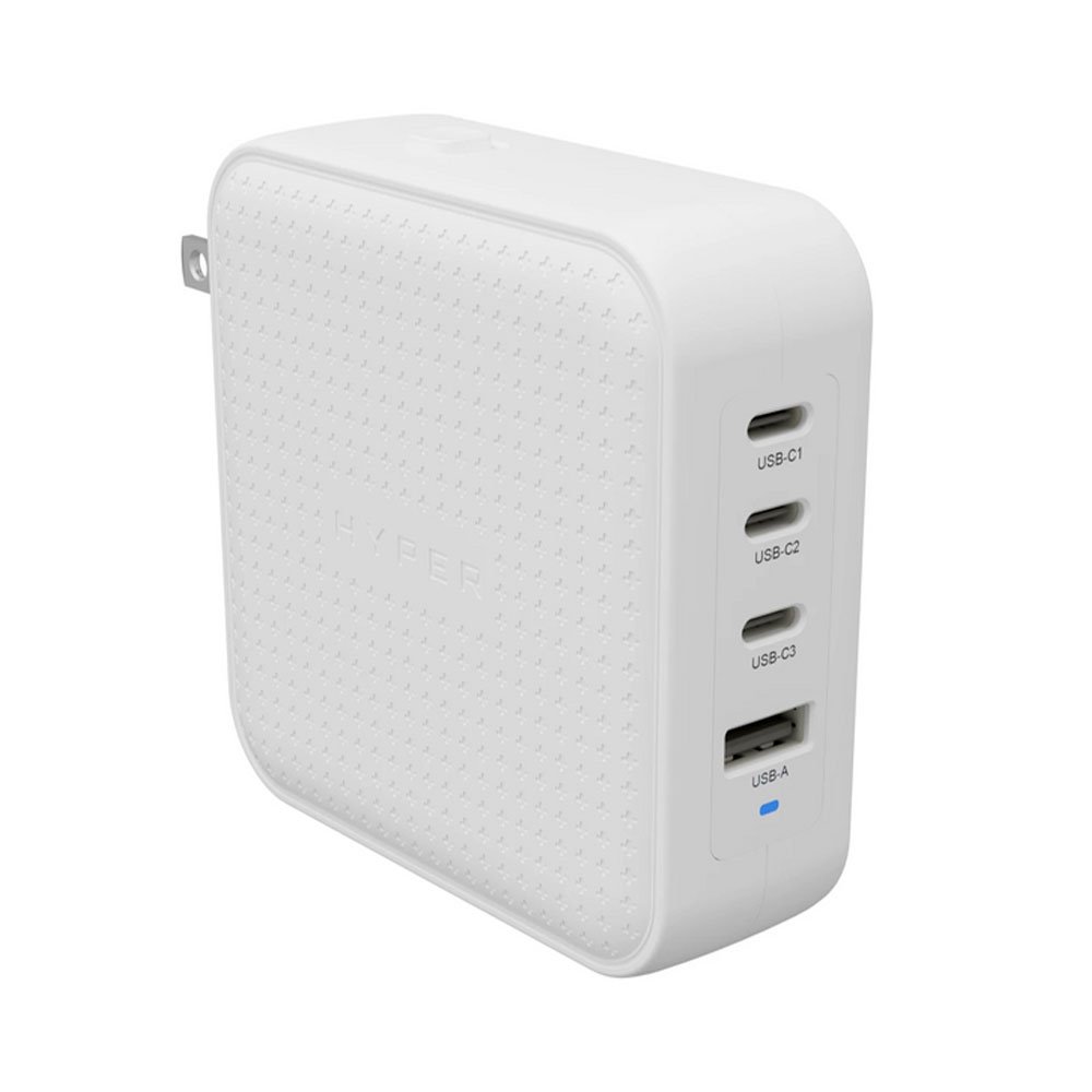 Hyper HyperJuice 100W USB-C GaN Travel Charger - White HJ1002WHWWGL